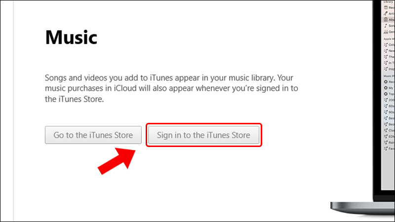 Dùng tải khoản Apple ID của bạn để đăng nhập